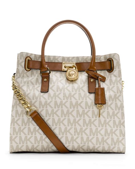 michael kors soft leather bag|michael kors hamilton tote large.